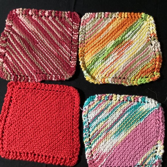 Baker's dozen knit dish cloths (set2) - Picture 3 of 5